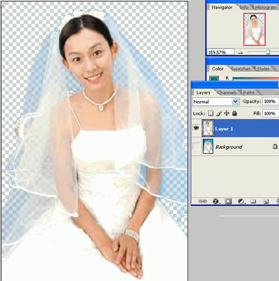 ps婚纱抠图_ps婚纱抠图技巧(2)